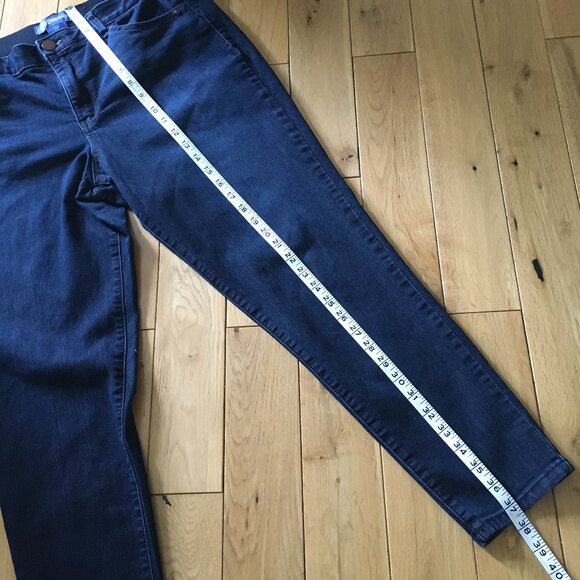 Democracy Dark Blue Denim 'Ab'solution Stretchy Banded Waist Jeans - Picture 16 of 16